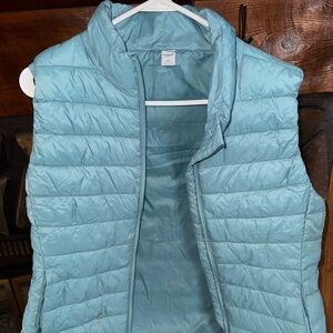 Old Navy Sky Blue Quilted Vest